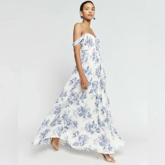 NWT Reformation Jayde Dress in Lupine - Picture 11 of 11